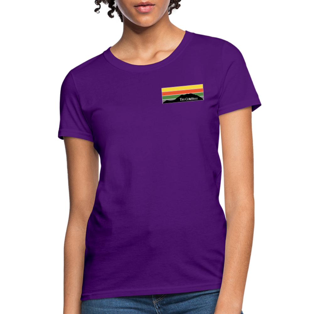 Women's Mountain Tee - purple